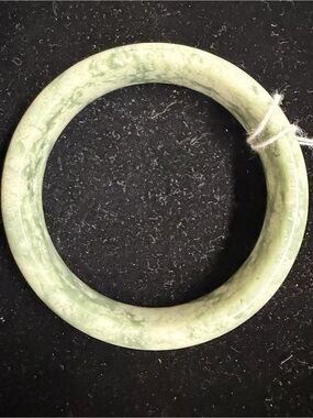 Green Jade Bangle Bracelet - Women Jewelry